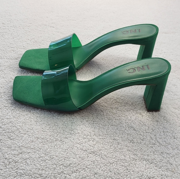 INC Women's Green Cushioned Slip Resistant Beyla Heel Women's Size 8M - Picture 6 of 6